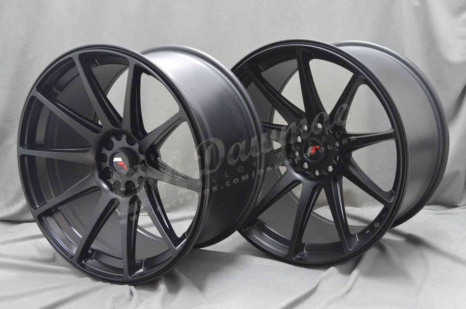 Japan Racing JR11 19" 11J ET25 5x114,3/5x120 Matt Black - obrazek 4