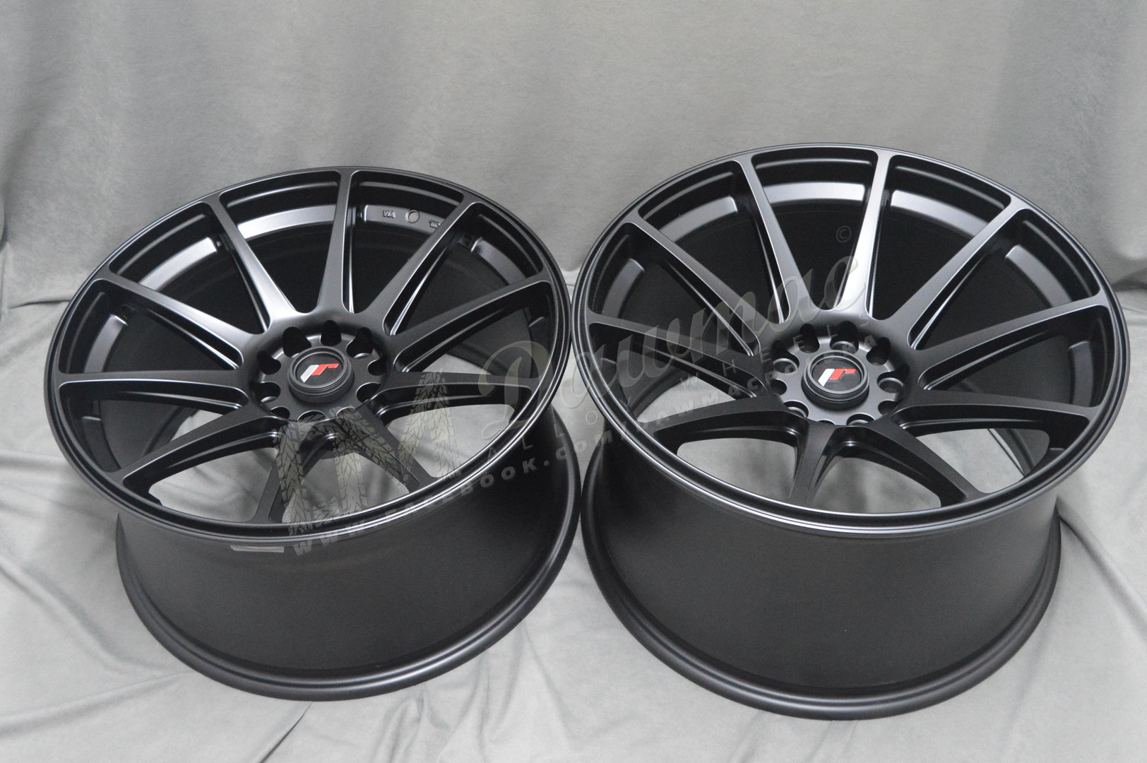 Japan Racing JR11 19" 11J ET25 5x114,3/5x120 Matt Black - obrazek 6