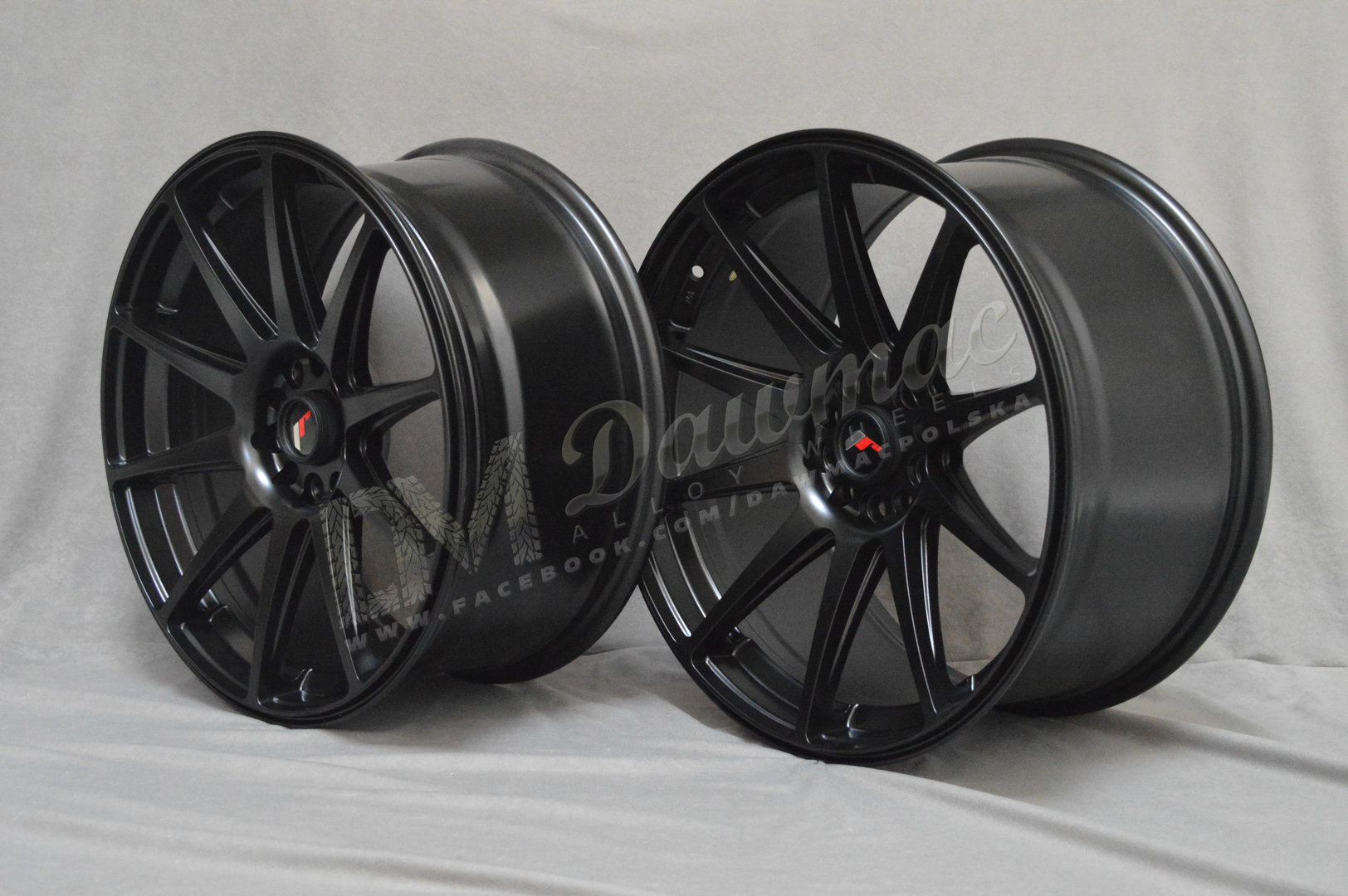 Japan Racing JR11 19" 8,5J ET20 5x114,3/5x120 Matt Black - obrazek 4