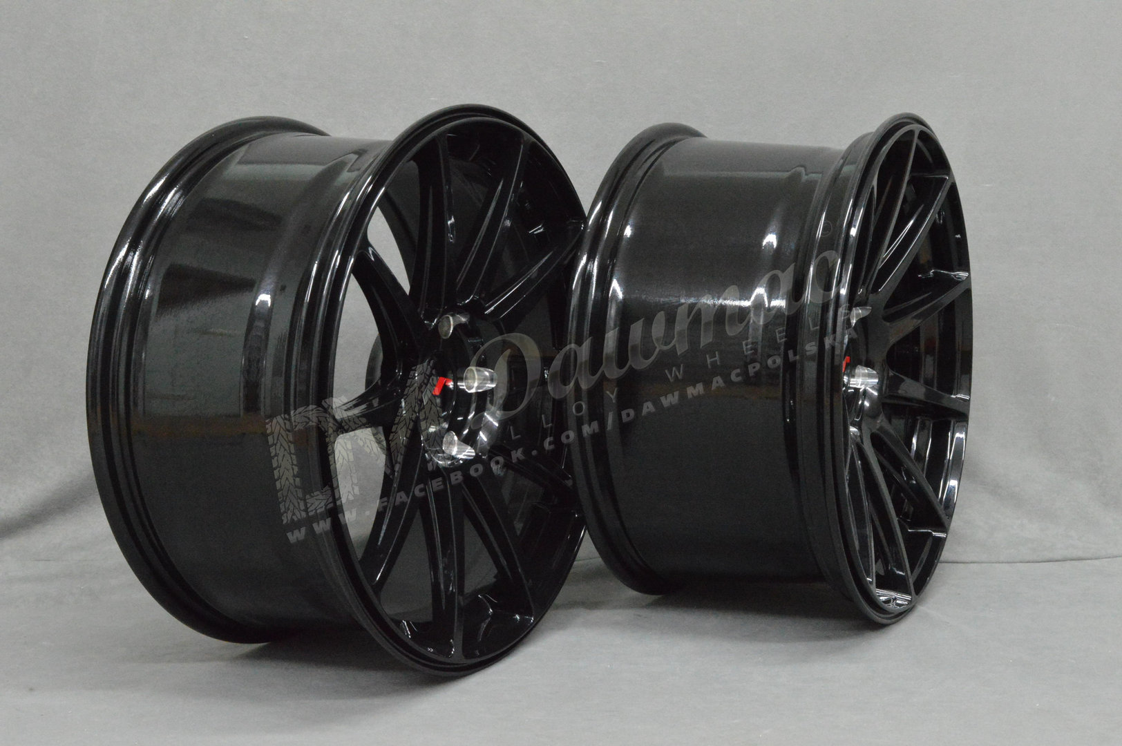 Japan Racing JR11 19" 8,5J ET35 5x120 Glossy Black - obrazek 5