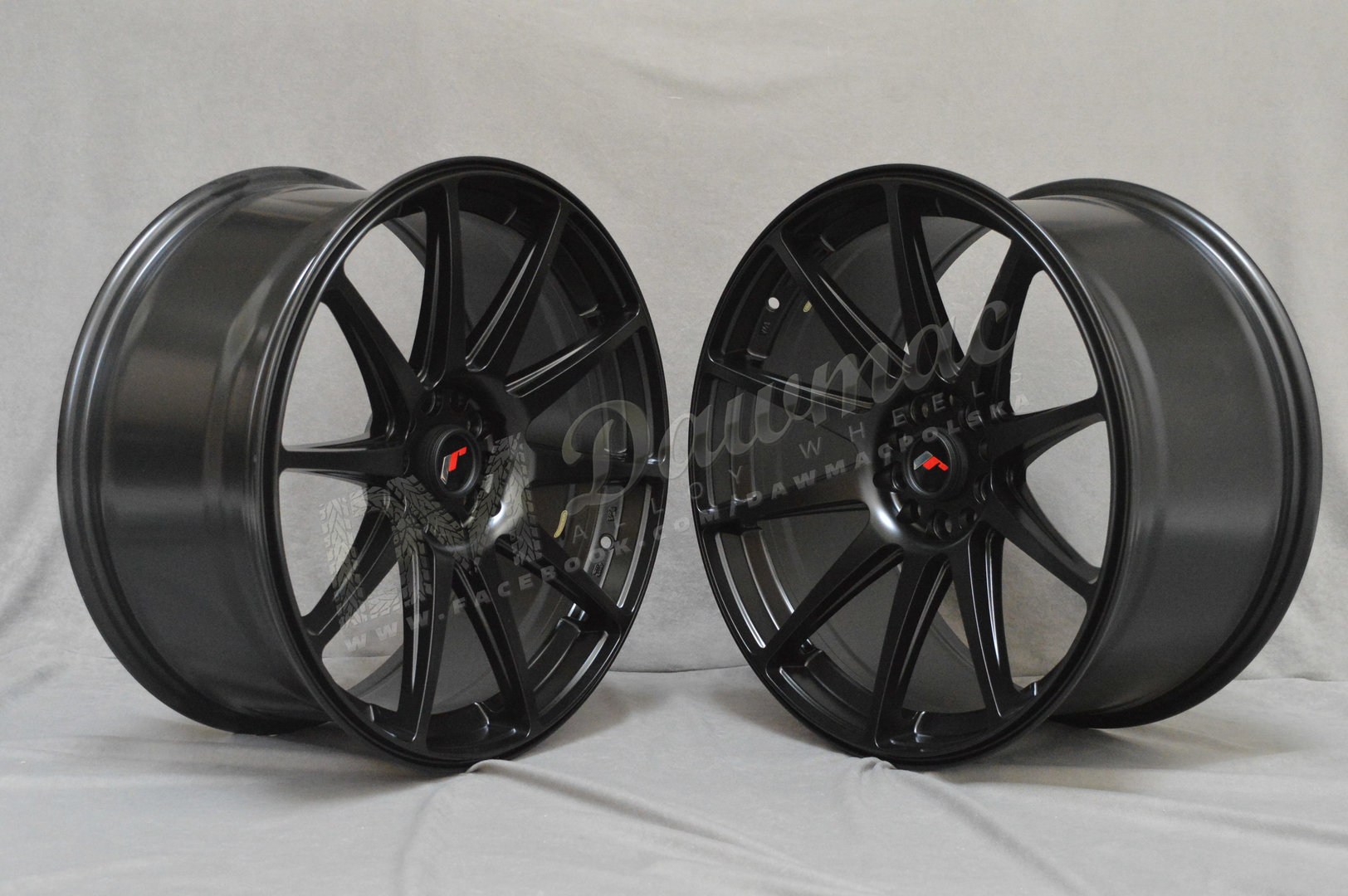 Japan Racing JR11 19" 8,5J ET40 5x114,3 Matt Black - obrazek 3