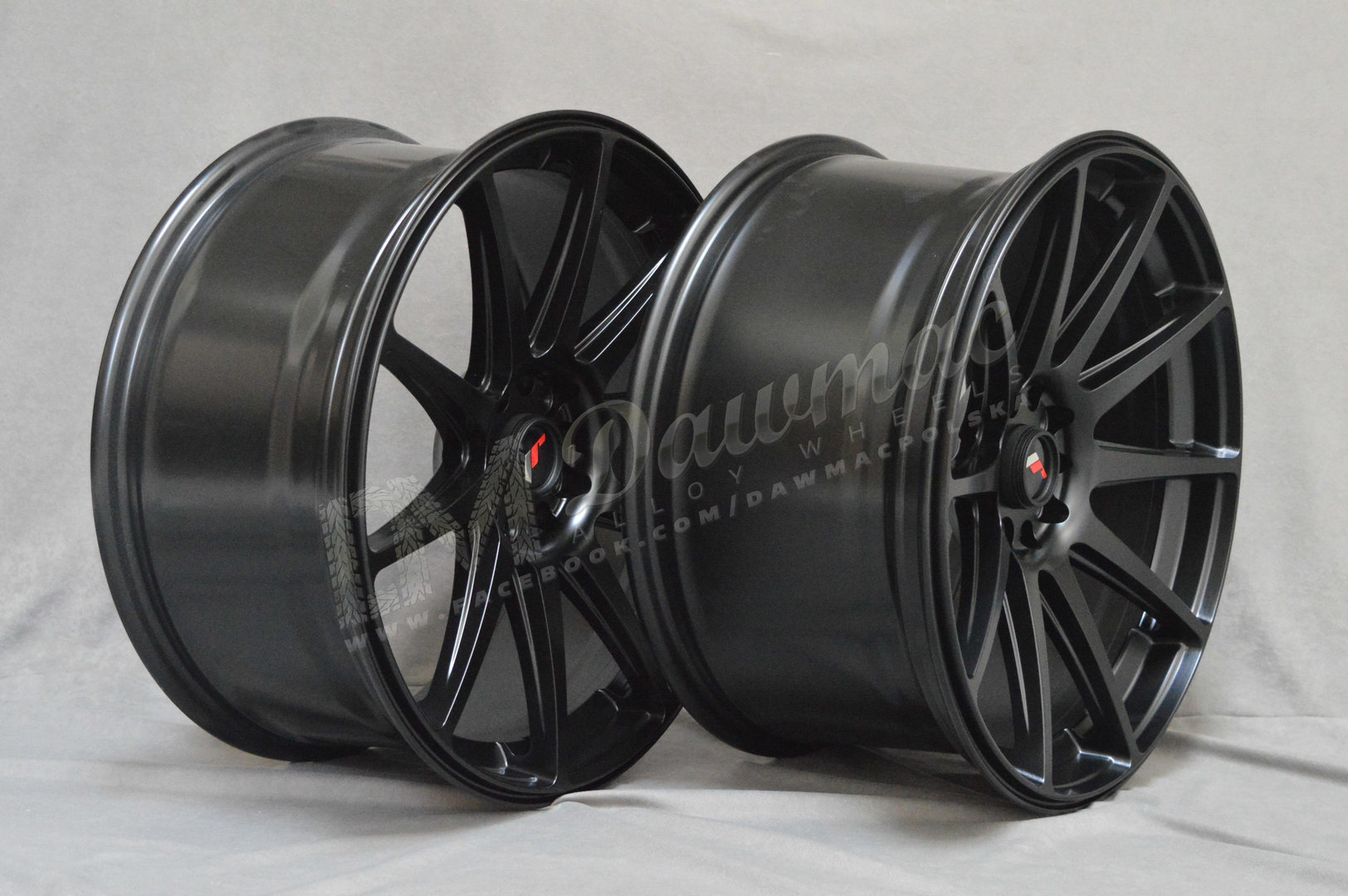 Japan Racing JR11 19" 9,5J ET35 5x112/5x114,3 Matt Black - obrazek 5