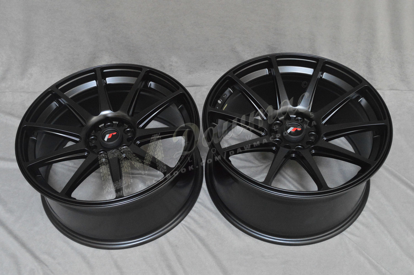 Japan Racing JR11 19" 9,5J ET35 5x112/5x114,3 Matt Black - obrazek 6
