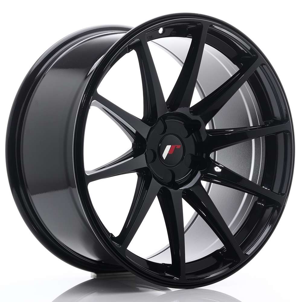 Japan Racing JR11 20" 10J ET20-ET40 + 11J ET20-ET52 BLANK Glossy Black