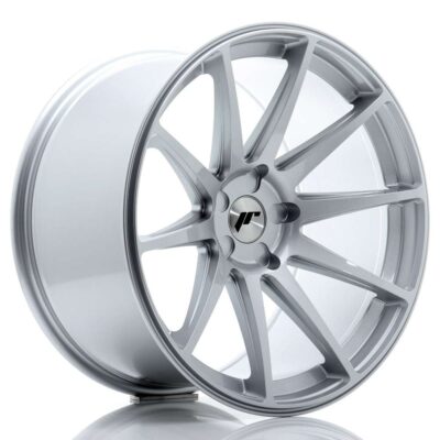 Japan Racing JR11 20" 11J ET20-ET30 BLANK Hyper Silver