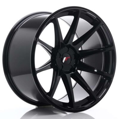 Japan Racing JR11 20" 11J ET20-ET52 + 12J ET20-ET42 BLANK Glossy Black