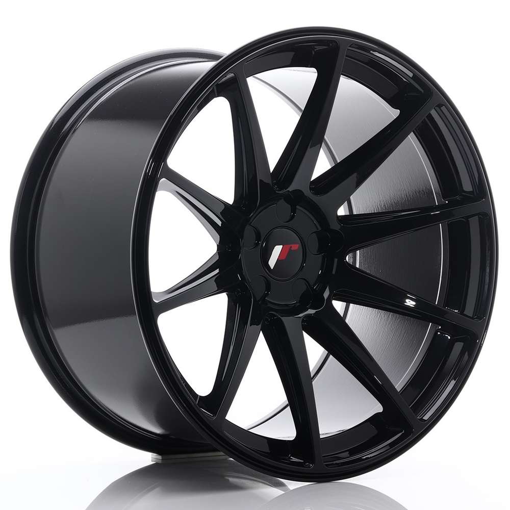 Japan Racing JR11 20" 11J ET20-ET52 + 12J ET20-ET42 BLANK Glossy Black