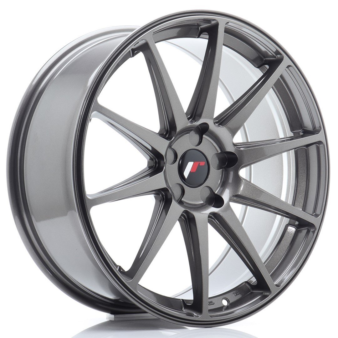 Japan Racing JR11 20" 8,5J ET20-ET35 + 10J ET20-ET40 BLANK Hyper Gray - obrazek 2