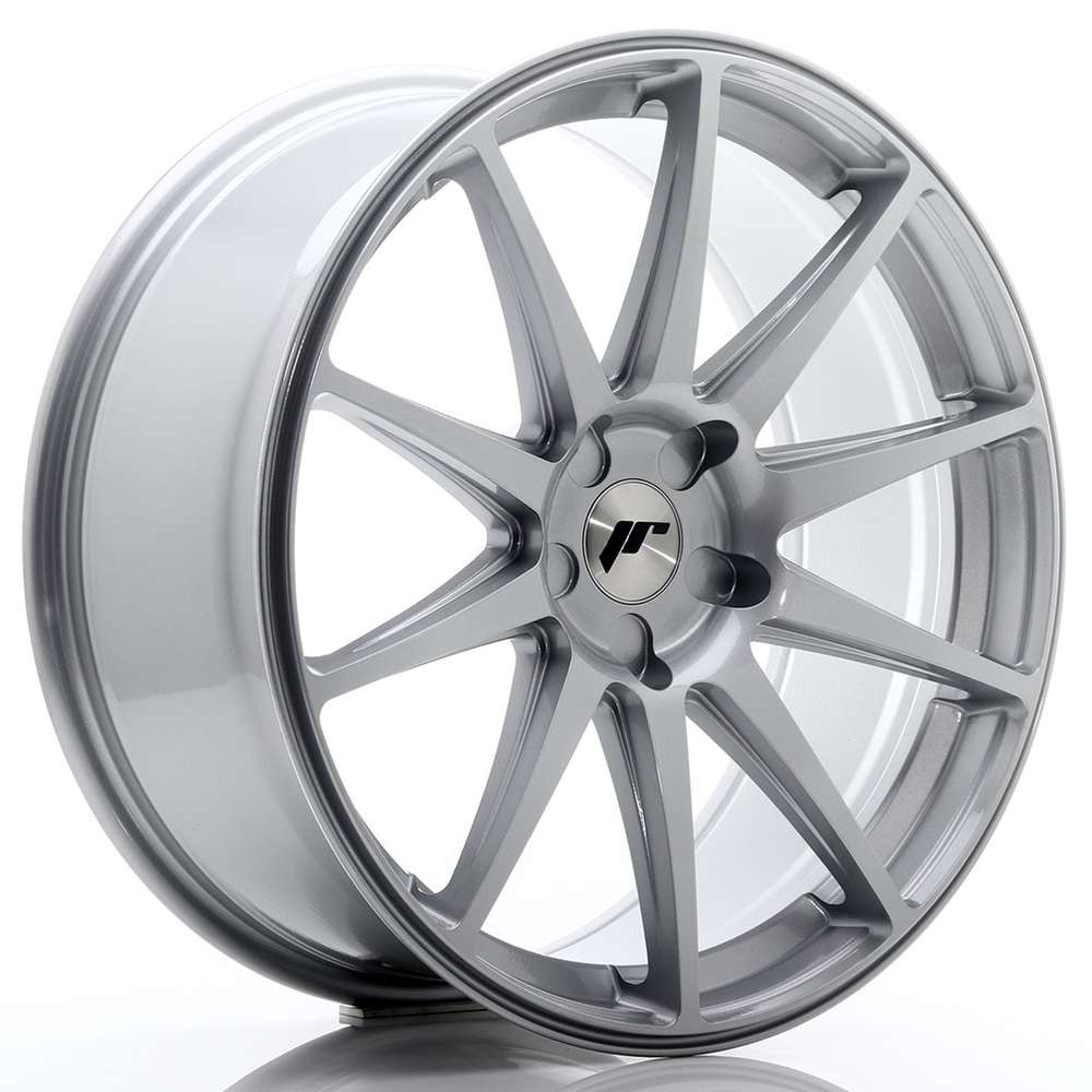 Japan Racing JR11 20" 8,5J ET20-ET35 + 10J ET20-ET40 BLANK Hyper Silver
