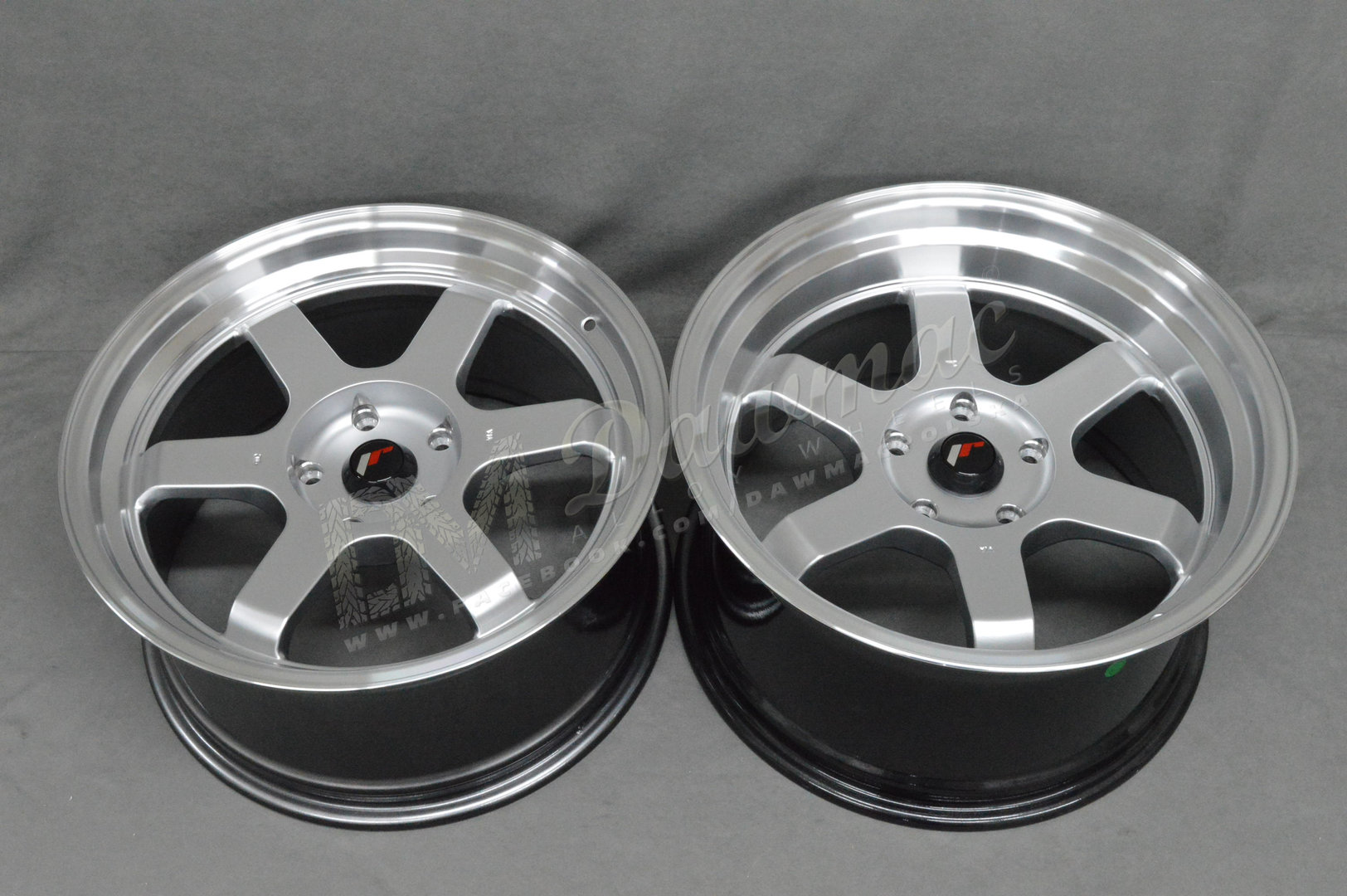 Japan Racing JR12 16" 8J ET22 4x100/4x108 Hyper Silver - obrazek 6