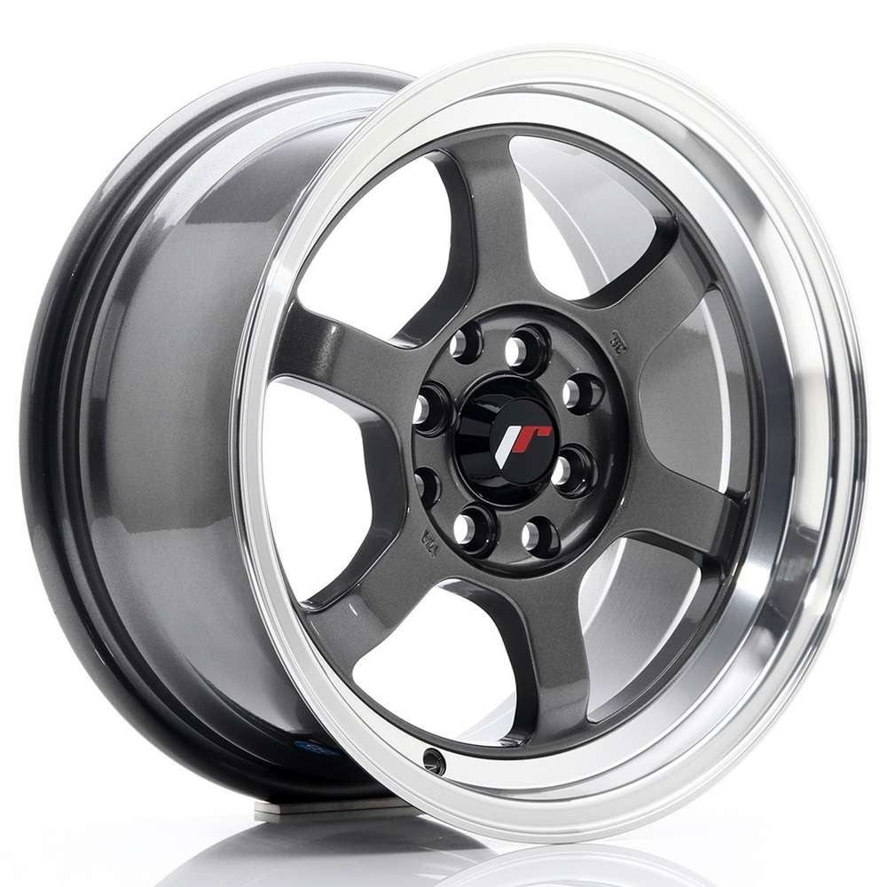 Japan Racing JR12 17" 8J ET33 + 9J ET25 5x100/5x114,3 Gun Metal