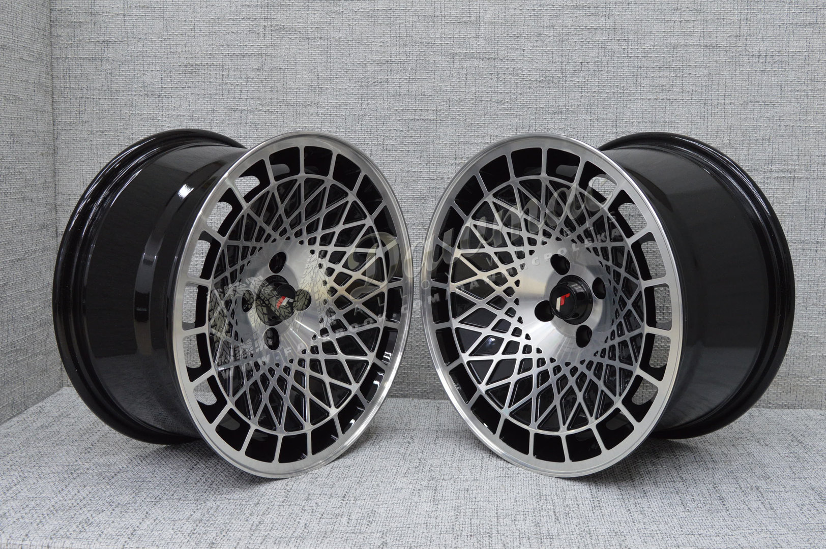 Japan Racing JR14 15" 8J ET20-ET25 BLANK Black Bronze Finish - obrazek 3