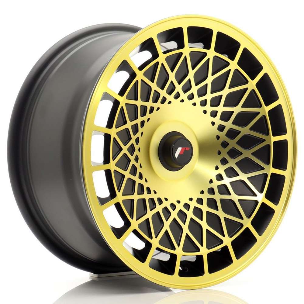 Japan Racing JR14 16" 8J ET25 BLANK Black Gold Finish