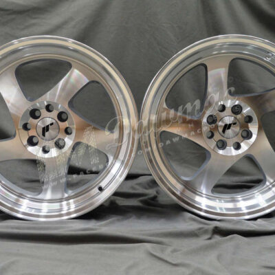 Japan Racing JR15 16" 8J ET25 BLANK Silver Machined
