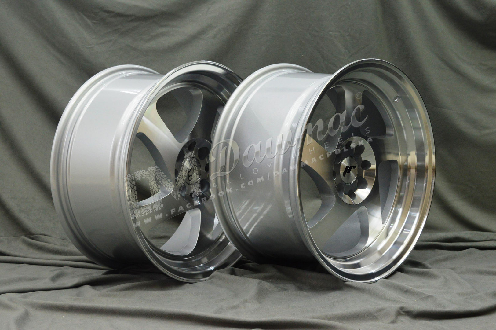 Japan Racing JR15 16" 8J ET25 BLANK Silver Machined - obrazek 5