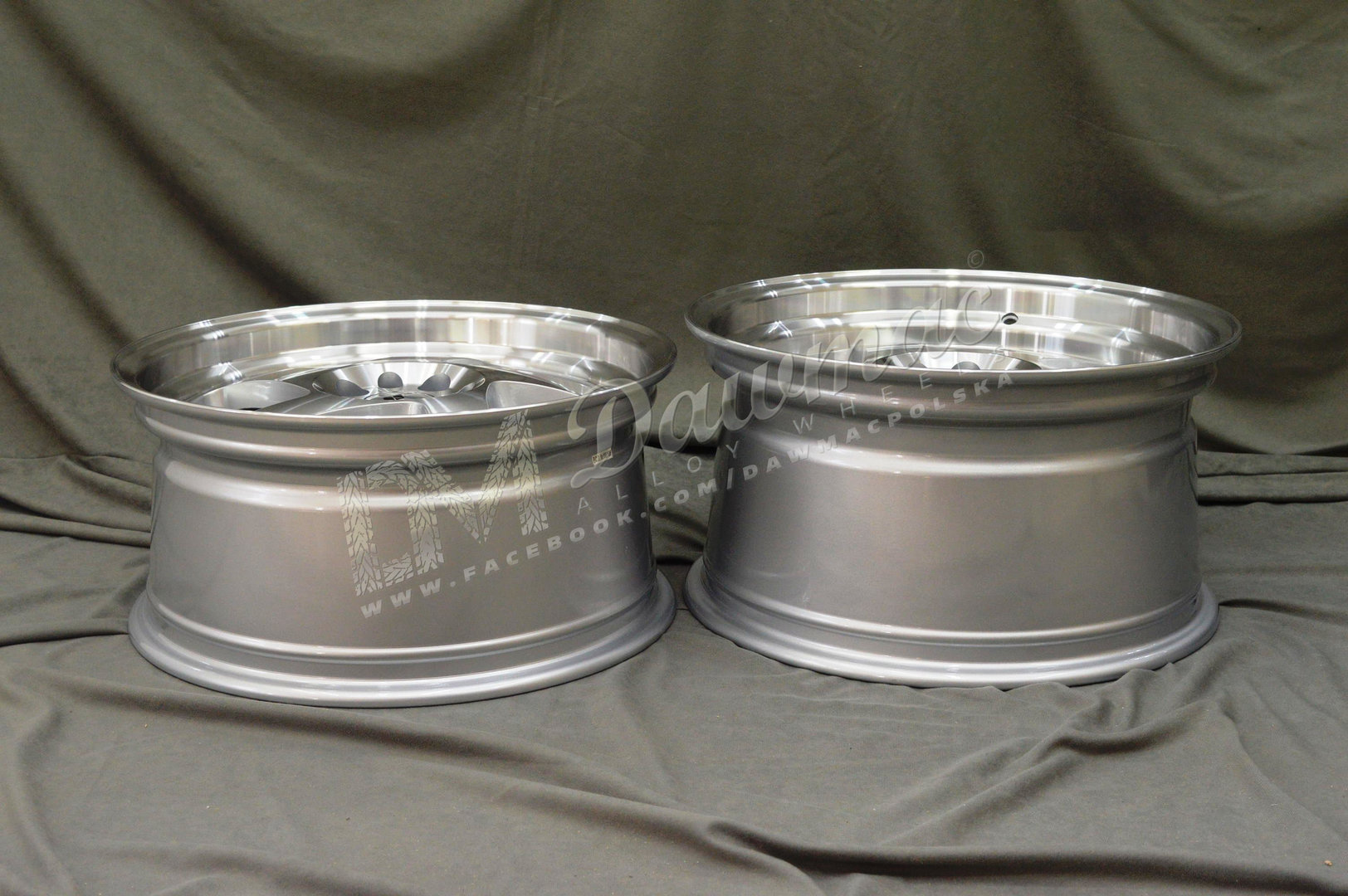 Japan Racing JR15 16" 9J ET20 BLANK Silver Machined - obrazek 7