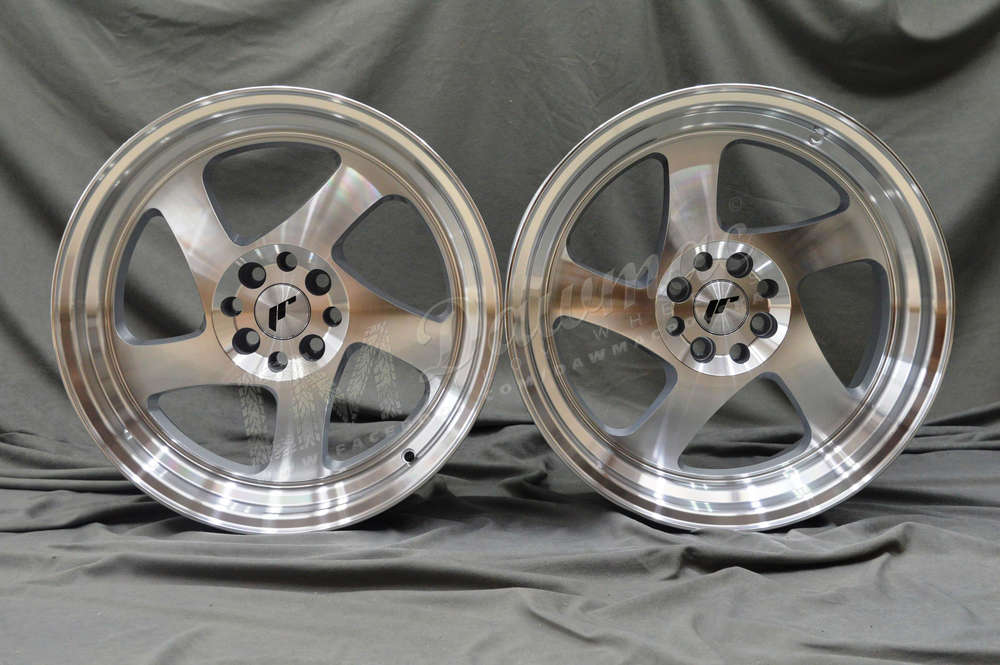 Japan Racing JR15 17" 8J ET35 4x100/4x114,3 Silver Machined