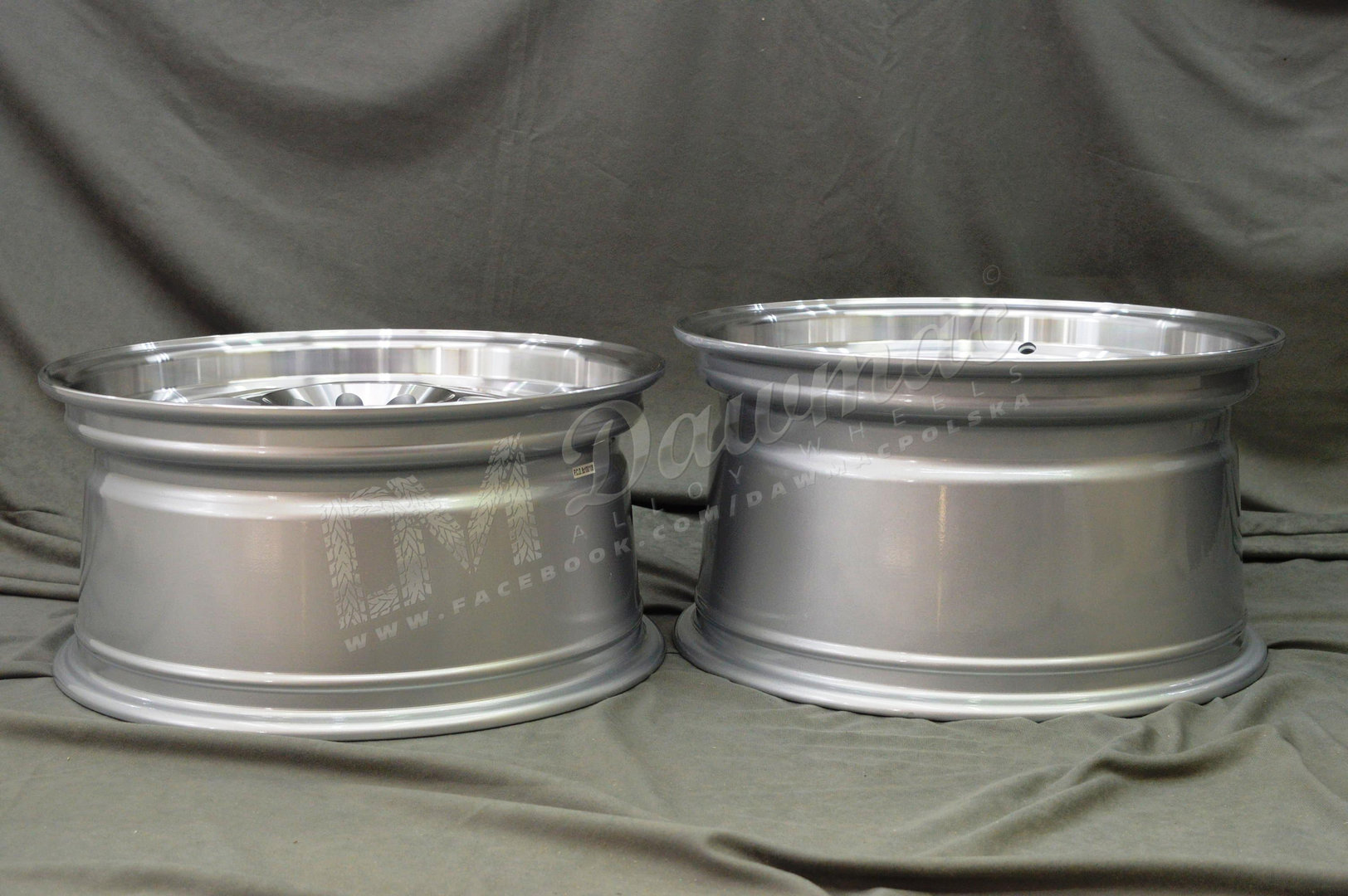 Japan Racing JR15 17" 9J ET25 BLANK Silver Machined - obrazek 8