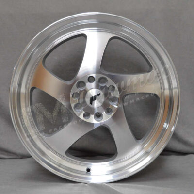 Japan Racing JR15 18" 8,5J ET40 5x112 Silver Machined