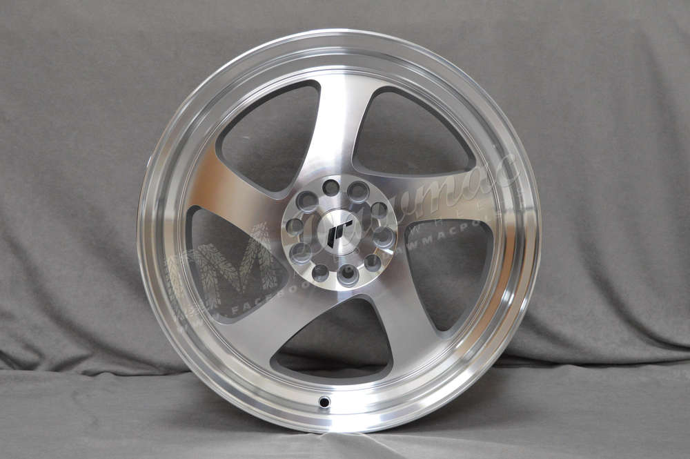 Japan Racing JR15 18" 9,5J ET20-ET40 BLANK Silver Machined