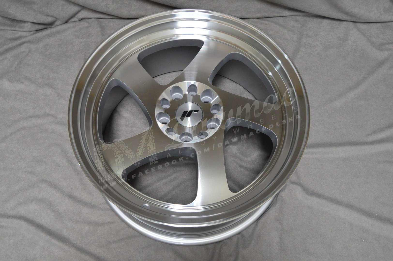 Japan Racing JR15 19" 8,5J ET20-ET40 + 10J ET35 BLANK Silver Machined - obrazek 5