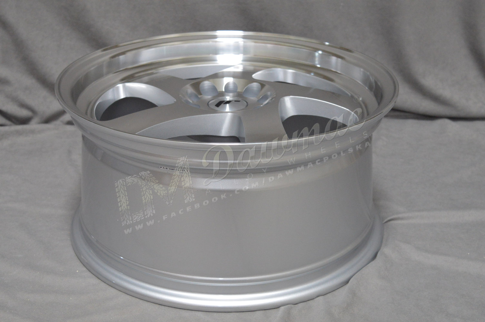 Japan Racing JR15 19" 8,5J ET20-ET40 + 10J ET35 BLANK Silver Machined - obrazek 6