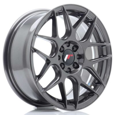 Japan Racing JR18 16" 7J ET20-35 BLANK Hyper Gray