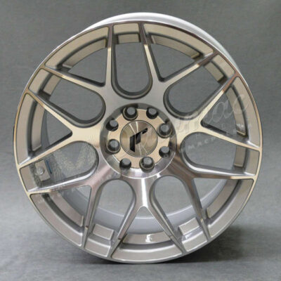 Japan Racing JR18 16" 7J ET25 4x100/4x108 Silver Machined