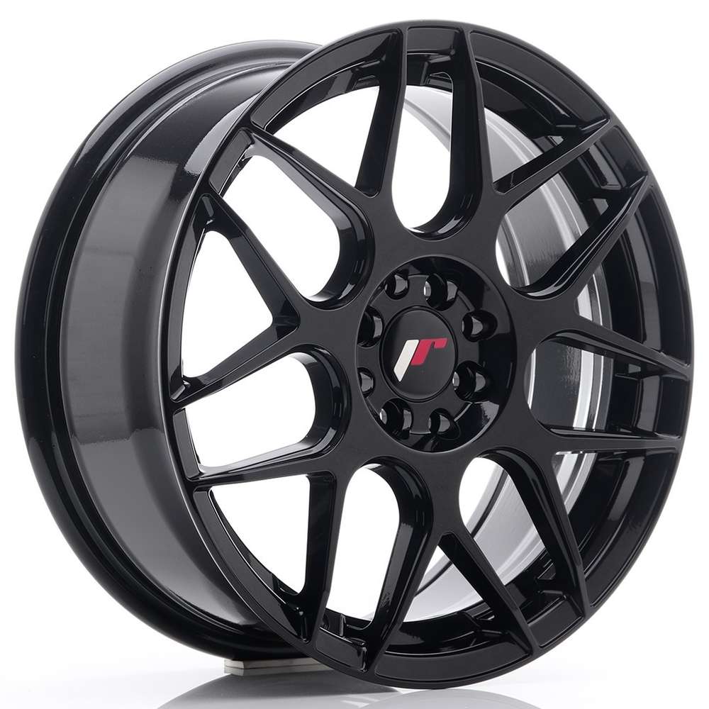 Japan Racing JR18 17" 8J ET25 4x100/4x108 Glossy Black