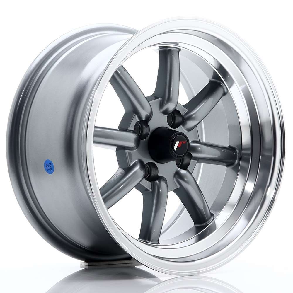 Japan Racing JR19 15" 9J ET-13 4x100/4x114,3 Gun Metal