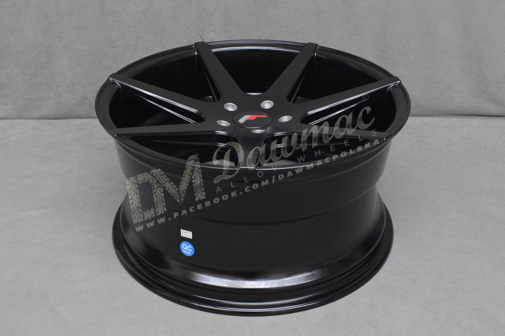 Japan Racing JR20 18" 8,5J ET25-ET40 4x100-5x120 BLANK Matt Black - obrazek 6