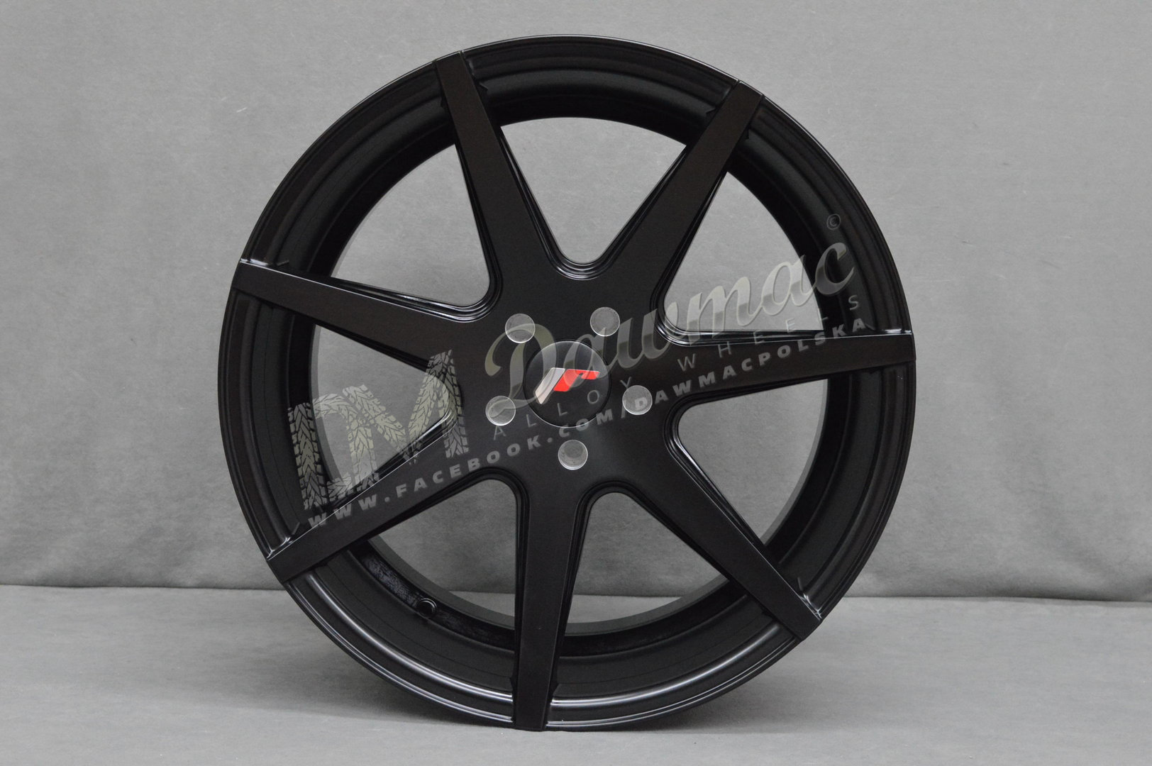 Japan Racing JR20 20" 10J ET20-ET40 + 11J ET20-ET30 5x108-5x130 BLANK Matt Black - obrazek 2