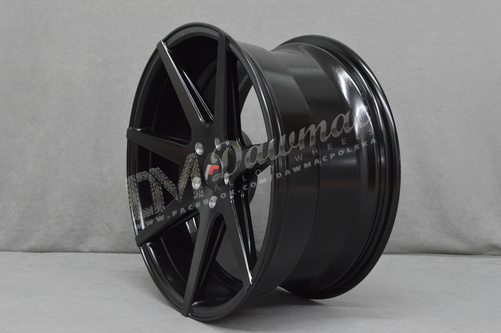 Japan Racing JR20 20" 8,5J ET20-ET40 + 10J ET20-ET40 5x108-5x130 BLANK Matt Black - obrazek 3