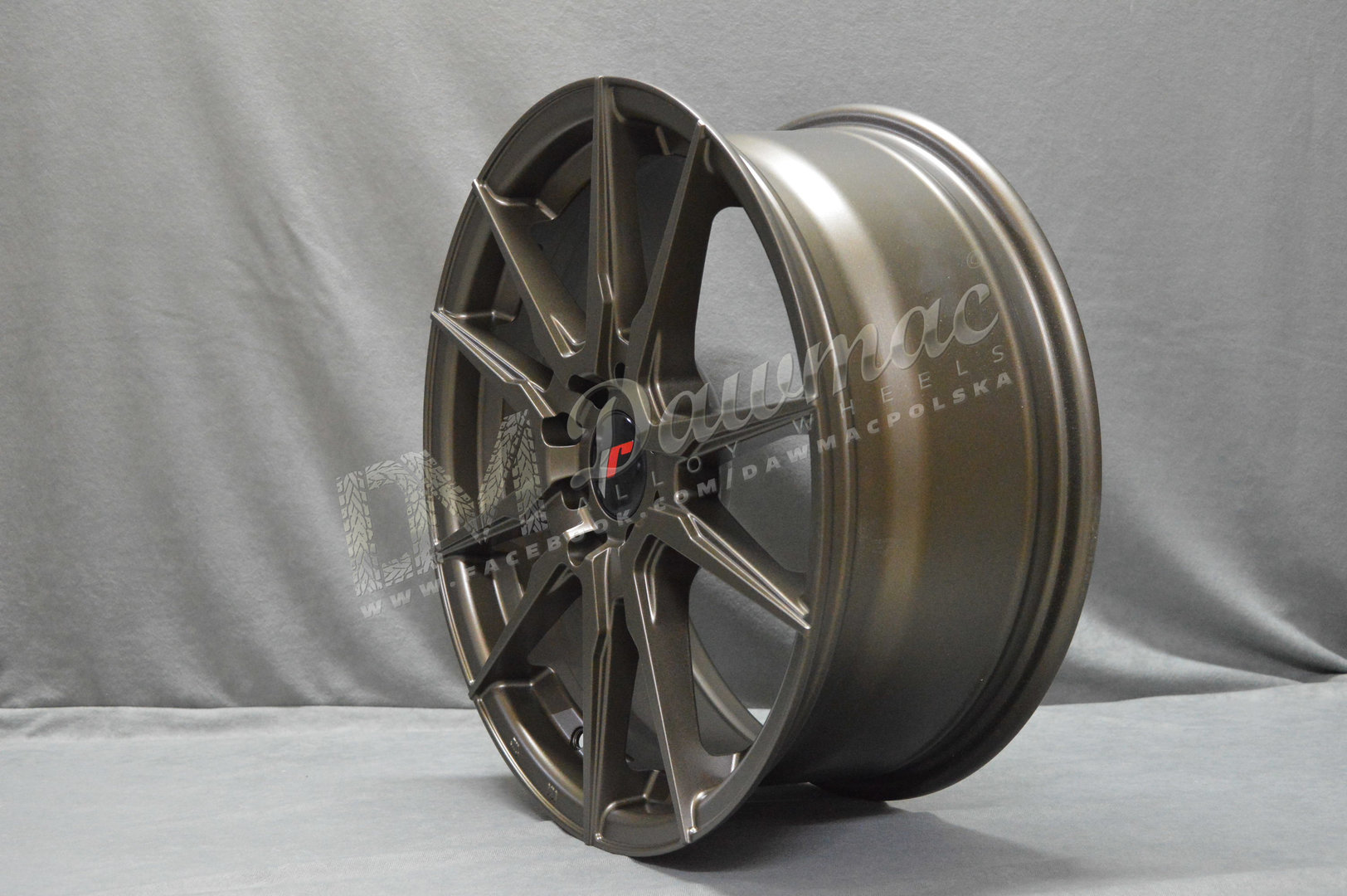 Japan Racing JR21 17" 7J ET25-ET40 + 8J ET35 BLANK Matt Bronze - obrazek 3