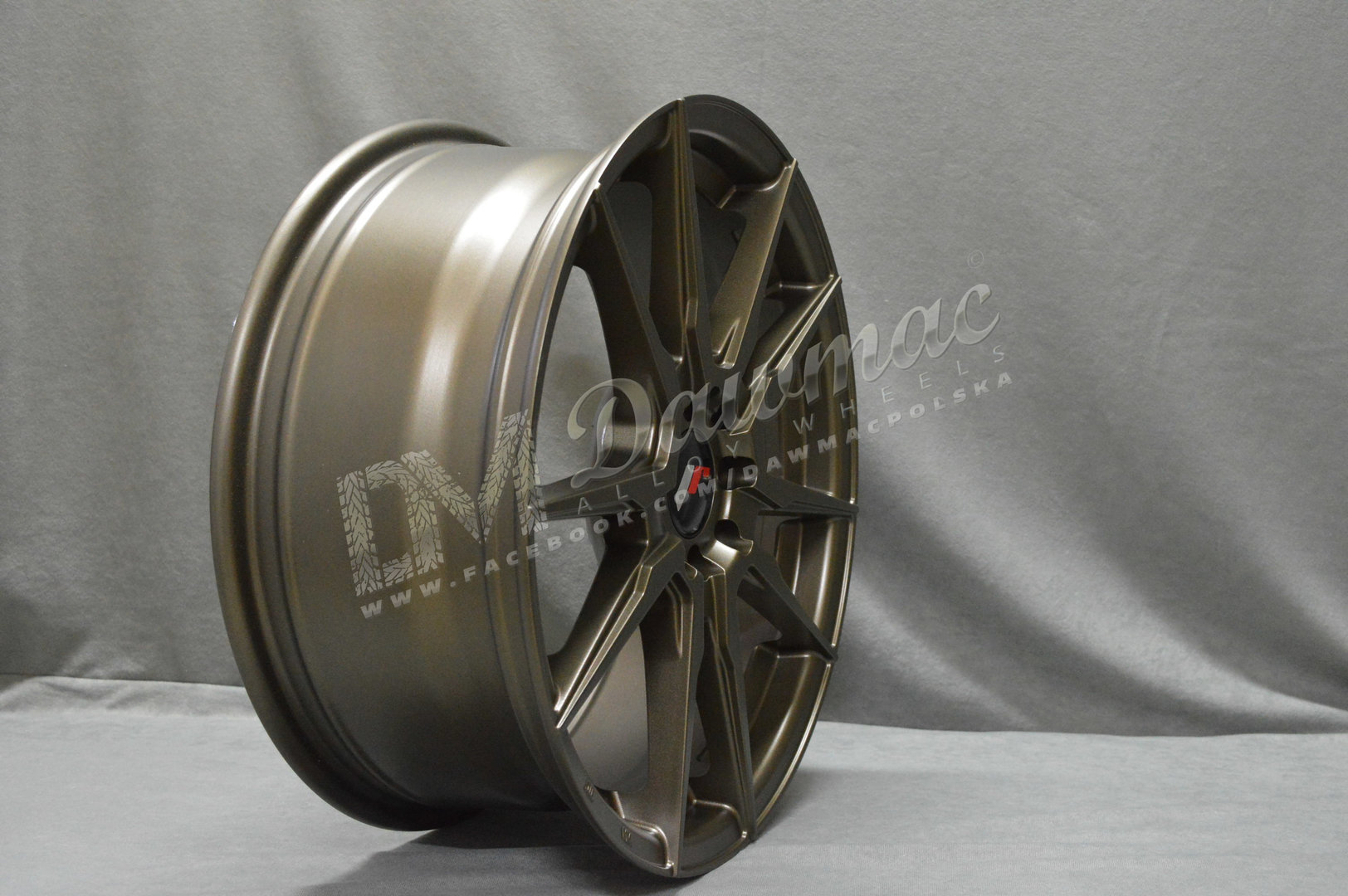 Japan Racing JR21 17" 7J ET25-ET40 + 9J ET25-ET35 BLANK Matt Bronze - obrazek 4