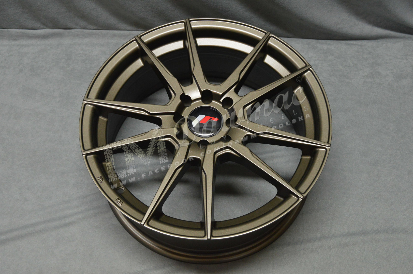 Japan Racing JR21 17" 7J ET25-ET40 + 9J ET25-ET35 BLANK Matt Bronze - obrazek 5