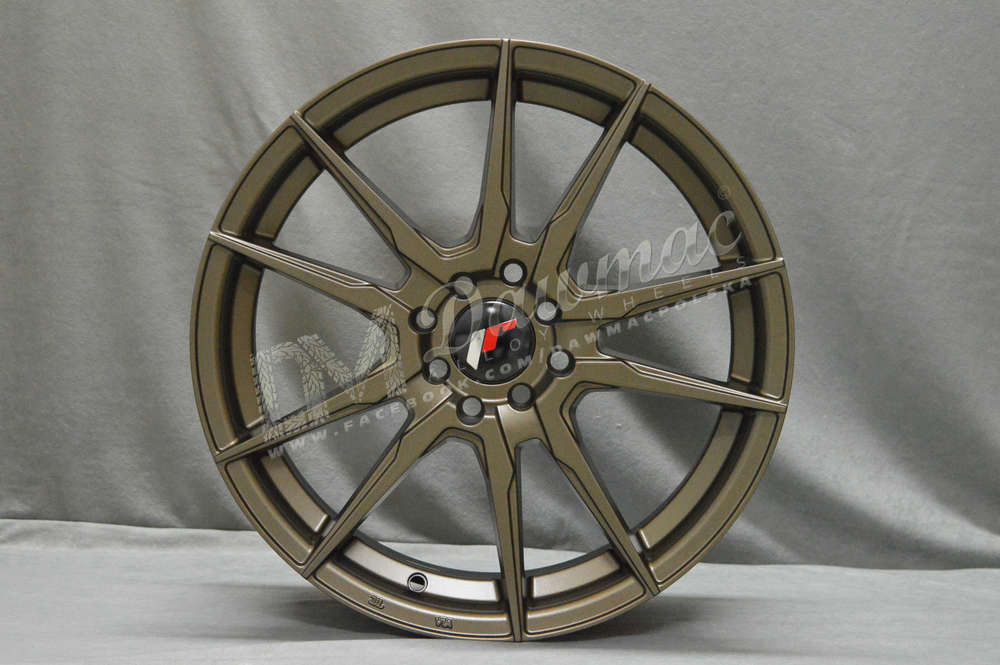 Japan Racing JR21 17" 7J ET25-ET40 BLANK Matt Bronze