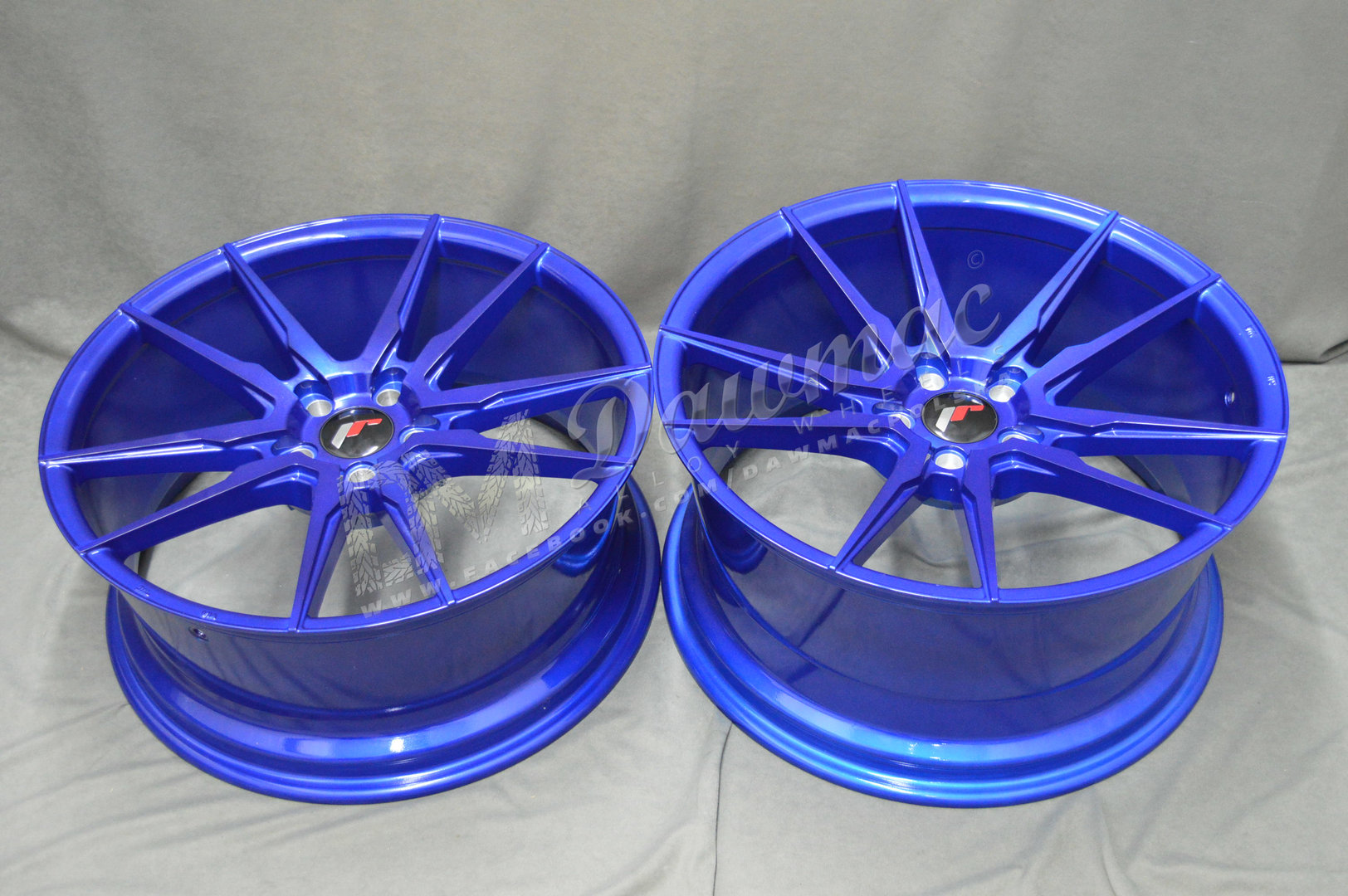 Japan Racing JR21 17" 7J ET25-ET40 BLANK Platinum Blue - obrazek 6