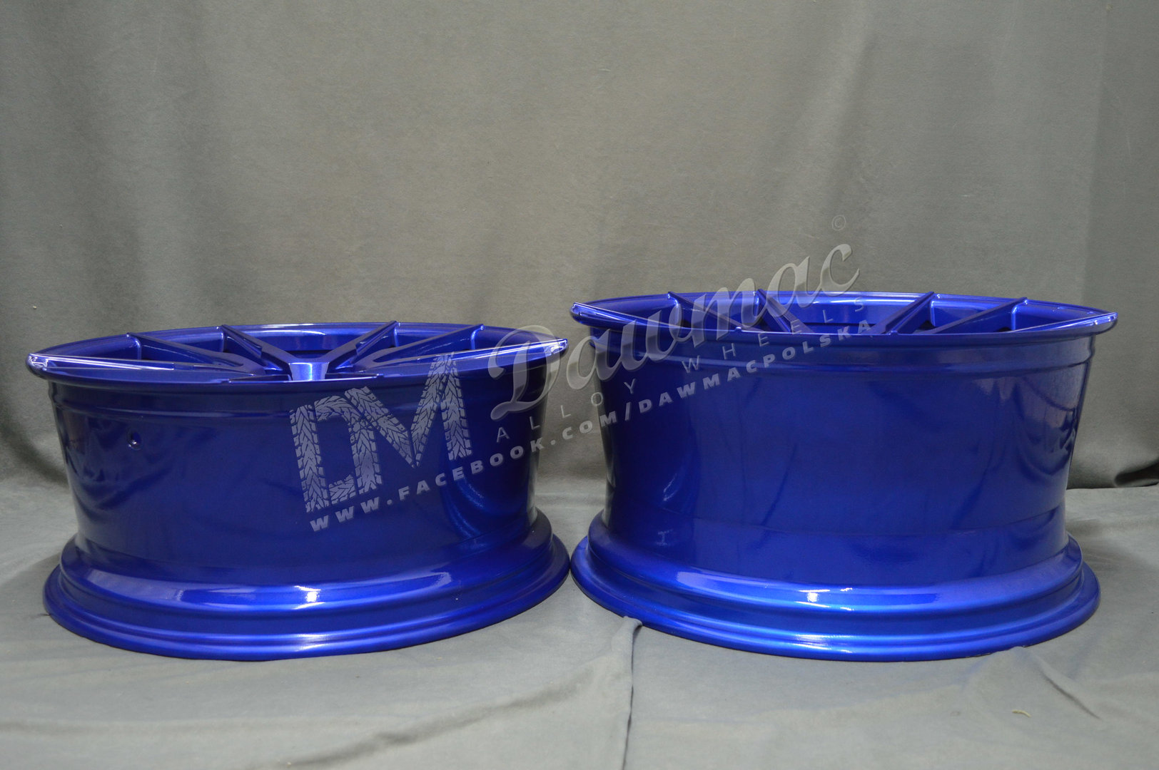 Japan Racing JR21 17" 7J ET25-ET40 BLANK Platinum Blue - obrazek 9