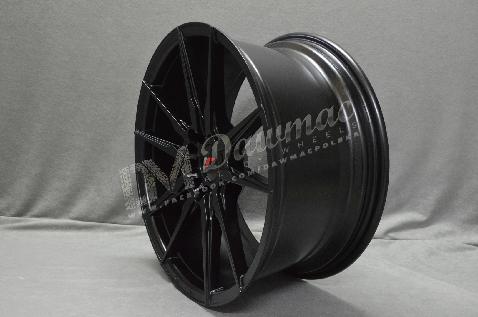 Japan Racing JR21 17" 8J ET35 BLANK Matt Black - obrazek 3