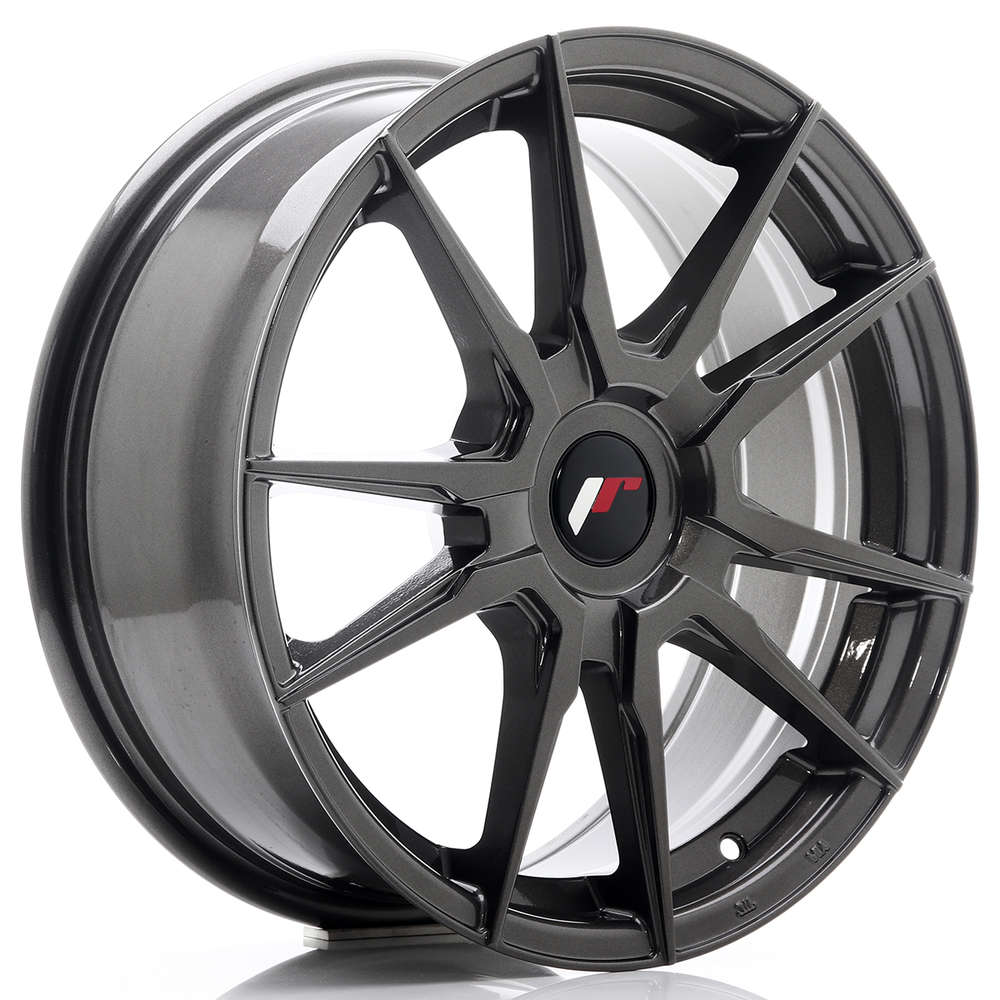 Japan Racing JR21 17" 9J ET25-ET35 BLANK Hyper Gray