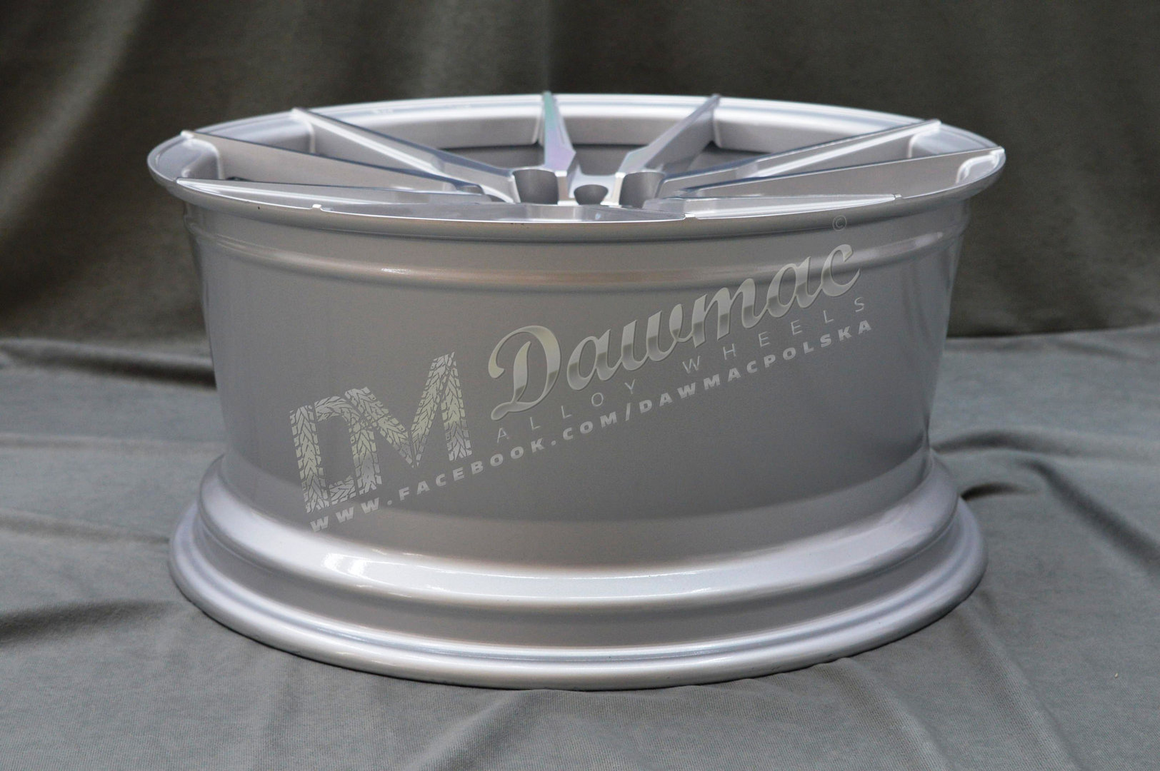 Japan Racing JR21 18" 8,5J ET20-ET40 BLANK Silver Machined Face - obrazek 7