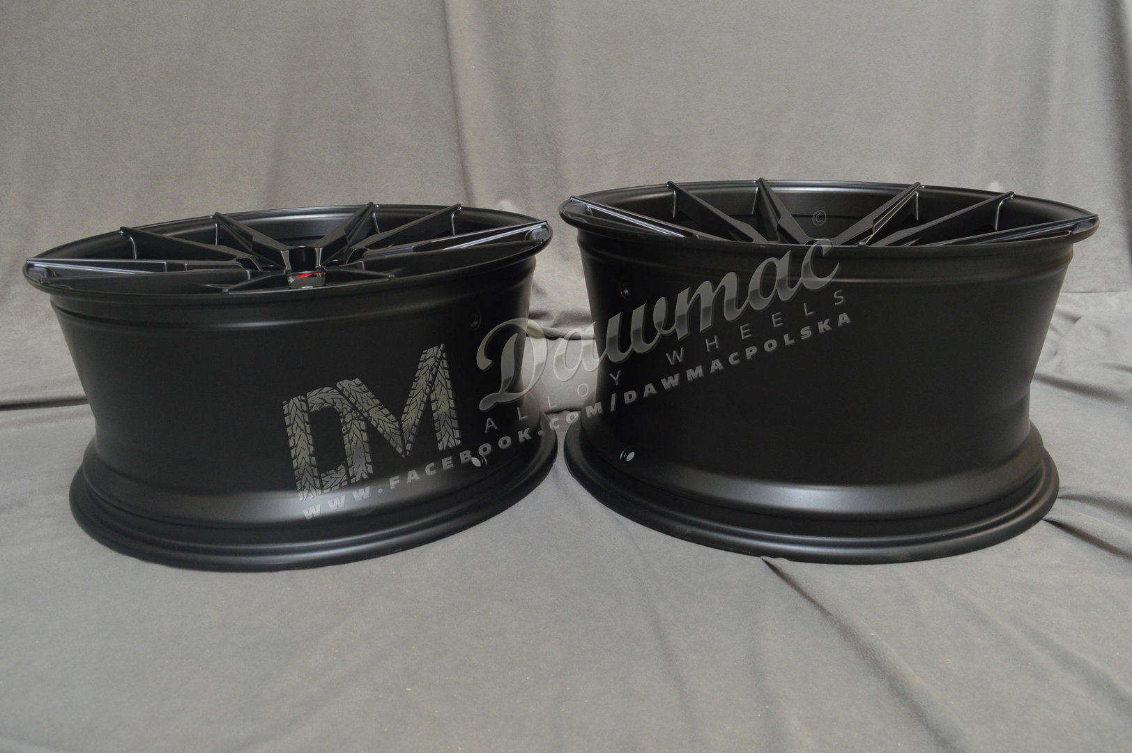 Japan Racing JR21 19" 9,5J ET20-ET40 + 11J ET15-ET30 BLANK Matt Black - obrazek 7