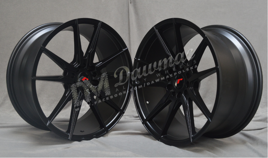 Japan Racing JR21 19" 9,5J ET20-ET40 + 11J ET15-ET30 BLANK Matt Black - obrazek 8