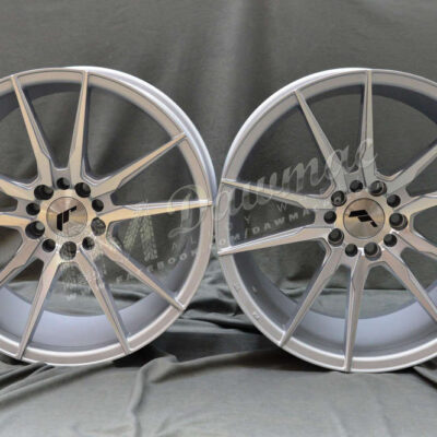 Japan Racing JR21 19" 9J ET20-ET40 BLANK Silver Machined Face