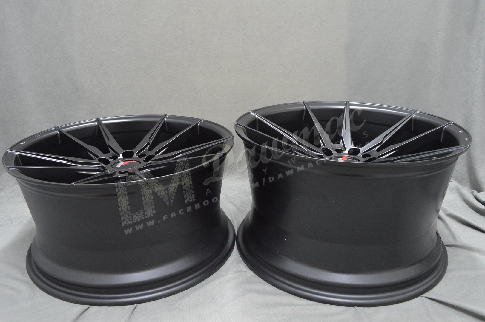 Japan Racing JR21 20" 10J ET20-ET40 + 11J ET30-ET50 BLANK Matt Black - obrazek 7