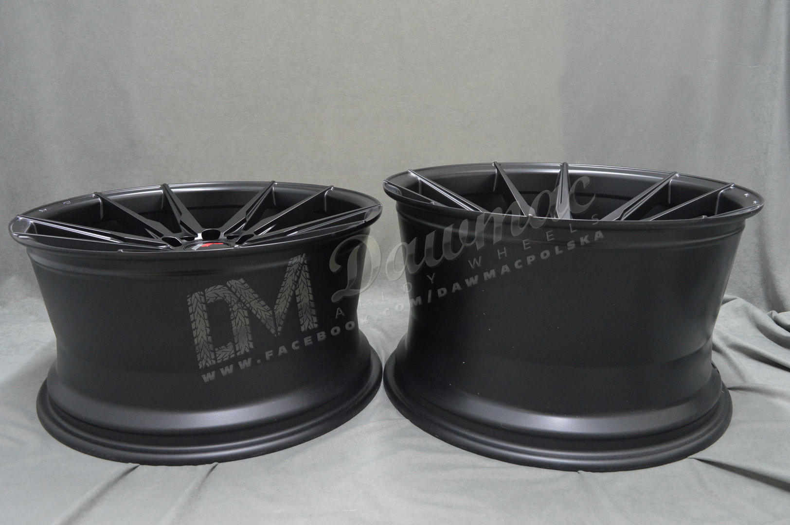 Japan Racing JR21 20" 10J ET20-ET40 + 11J ET30-ET50 BLANK Matt Black - obrazek 8