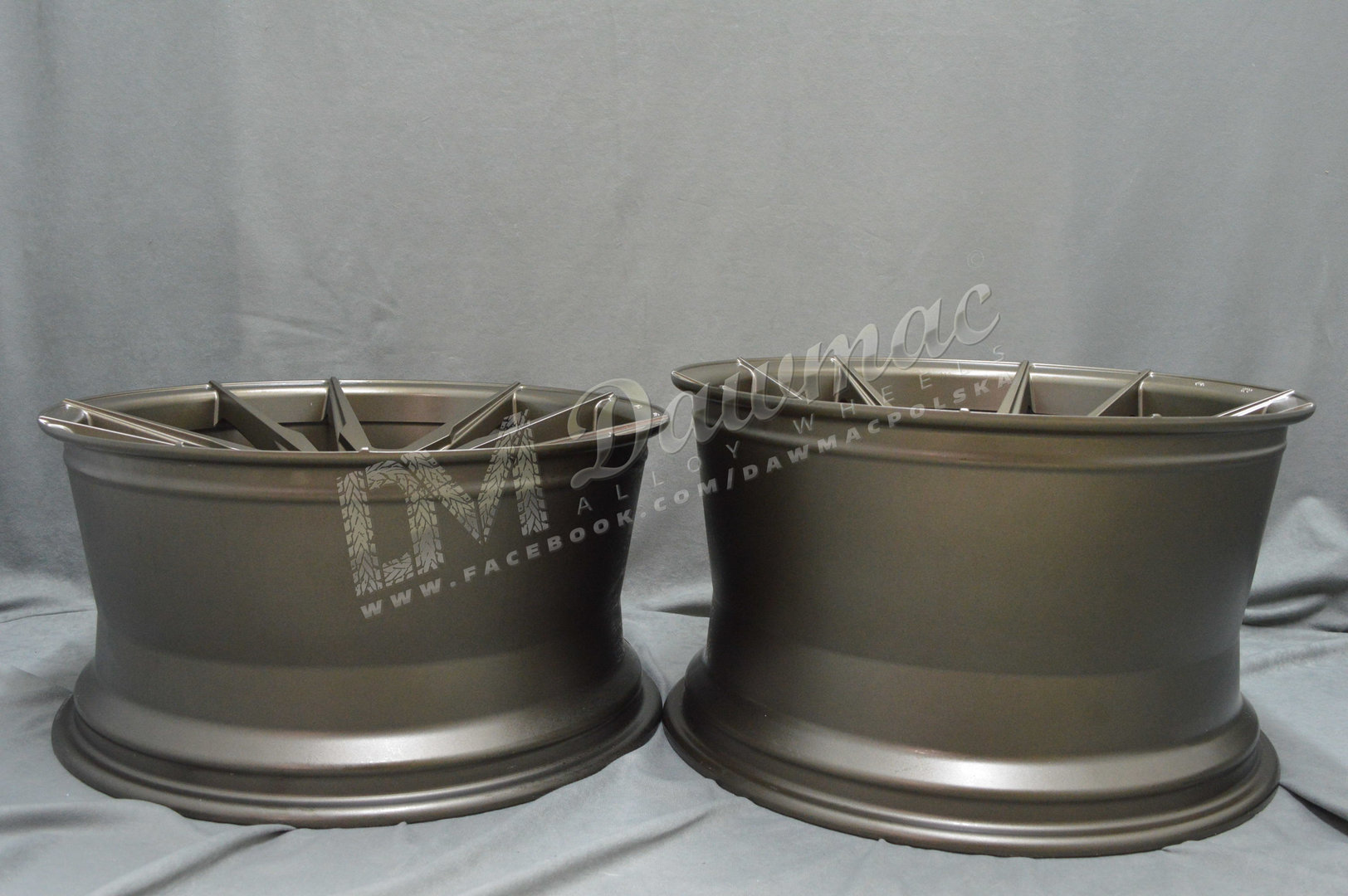 Japan Racing JR21 20" 10J ET20-ET48 + 11J ET30-ET50 BLANK Matt Bronze - obrazek 9