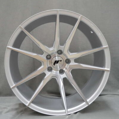 Japan Racing JR21 20" 10J ET40 5x112 Silver Machined Face