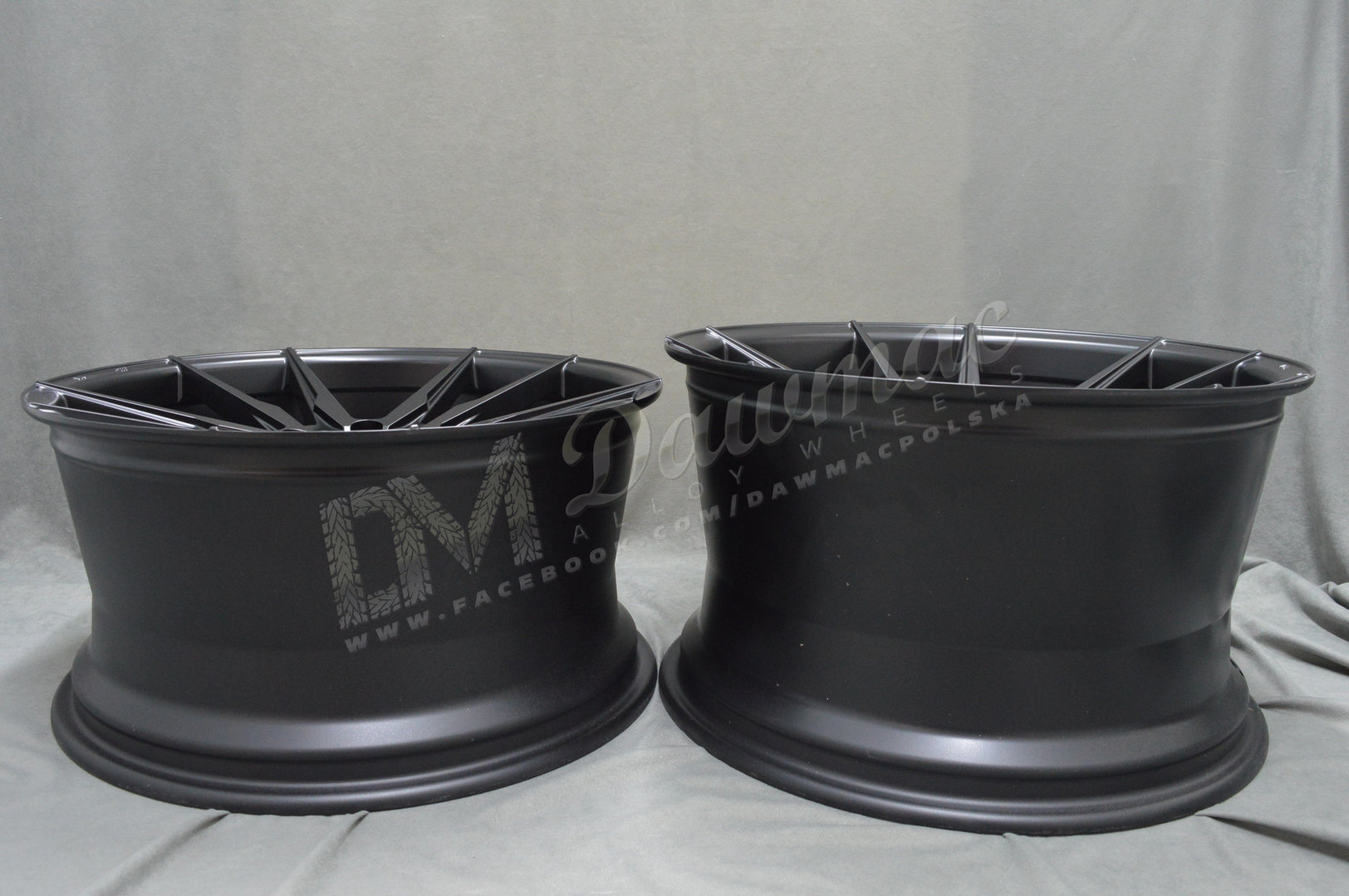 Japan Racing JR21 20" 8,5J ET20-ET40 + 10J ET20-ET40 BLANK Matt Black - obrazek 9